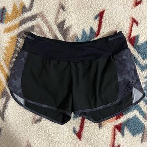 Black and Camo 5 Star Shorts